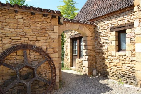 stone house in France