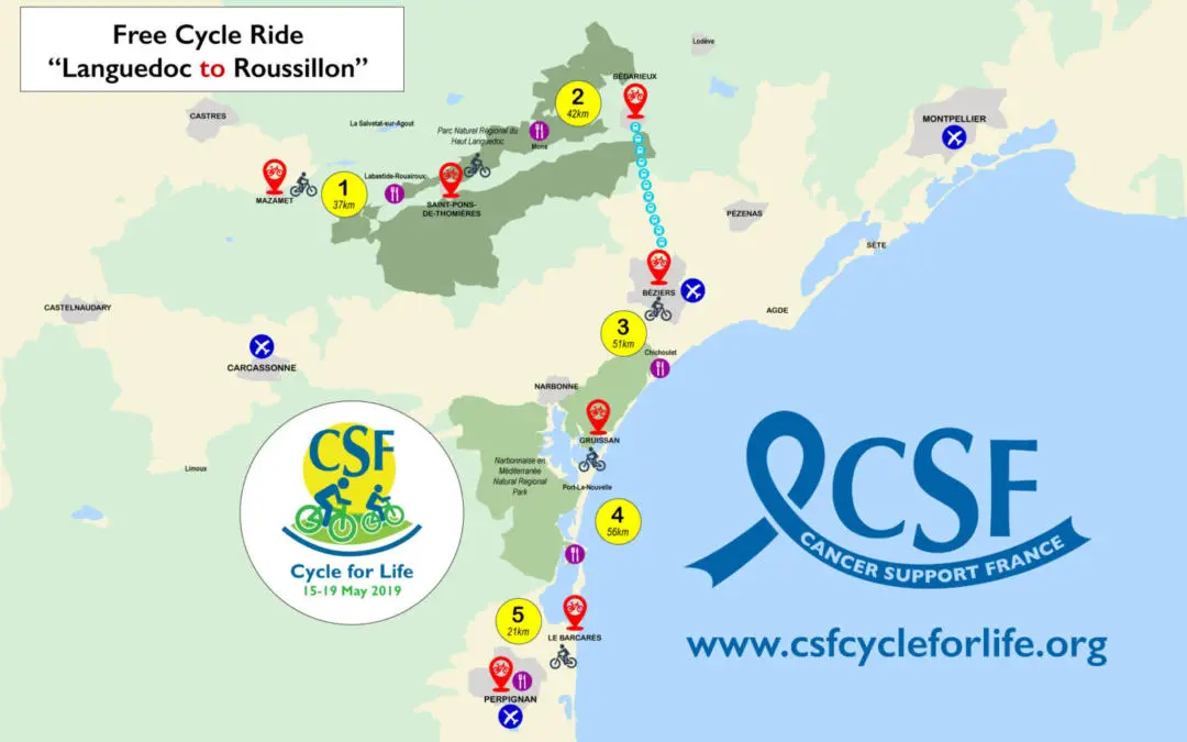 Cycle for Life for Cancer Support France