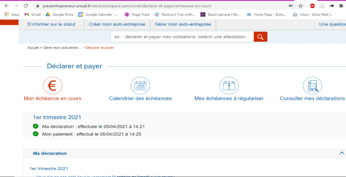 Micro Entrepreneur How To Declare Your Quarterly Social Charges Renestance Micro Entrepreneur How To Declare Your Quarterly Social Charges Renestance