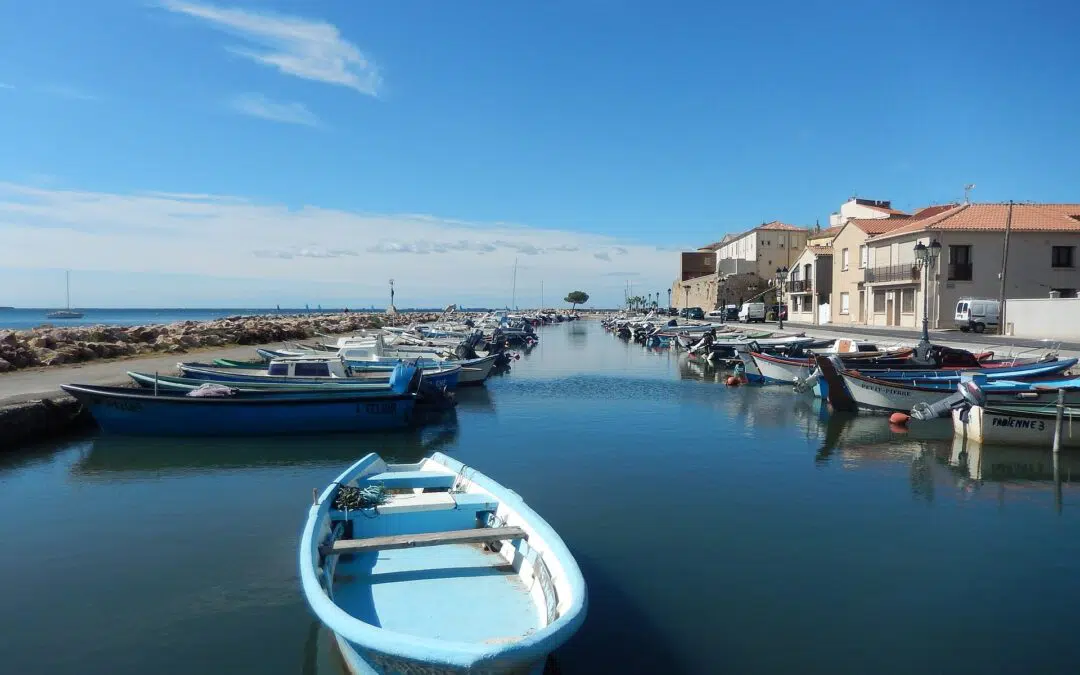 Seafront Promenade Along the Etang de Thau